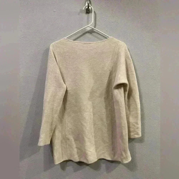 J McLaughlin cashmere blend sweater women’s M - Picture 3 of 5